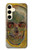 S3359 Vincent Van Gogh Skull Hülle Schutzhülle Taschen für Samsung Galaxy S24