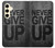 S3367 Never Give Up Hülle Schutzhülle Taschen für Samsung Galaxy S24