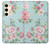 S3494 Vintage Rose Polka Dot Hülle Schutzhülle Taschen für Samsung Galaxy S24