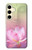 S3511 Lotus flower Buddhism Hülle Schutzhülle Taschen für Samsung Galaxy S24