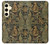 S3661 William Morris Forest Velvet Hülle Schutzhülle Taschen für Samsung Galaxy S24