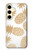 S3718 Seamless Pineapple Hülle Schutzhülle Taschen für Samsung Galaxy S24
