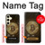 S3798 Cryptocurrency Bitcoin Hülle Schutzhülle Taschen für Samsung Galaxy S24