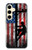 S3803 Electrician Lineman American Flag Hülle Schutzhülle Taschen für Samsung Galaxy S24