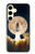 S3859 Bitcoin to the Moon Hülle Schutzhülle Taschen für Samsung Galaxy S24