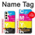 S3930 Cyan Magenta Yellow Key Hülle Schutzhülle Taschen für Samsung Galaxy S24