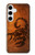 S0683 Scorpion Tattoo Hülle Schutzhülle Taschen für Samsung Galaxy S24 Plus