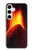 S0745 Volcano Lava Hülle Schutzhülle Taschen für Samsung Galaxy S24 Plus