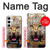 S1932 Blue Eyed Leopard Hülle Schutzhülle Taschen für Samsung Galaxy S24 Plus