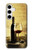S2042 A Grape Vineyard Grapes Bottle Red Wine Hülle Schutzhülle Taschen für Samsung Galaxy S24 Plus
