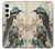 S2086 Peacock Painting Hülle Schutzhülle Taschen für Samsung Galaxy S24 Plus