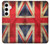 S2303 British UK Vintage Flag Hülle Schutzhülle Taschen für Samsung Galaxy S24 Plus