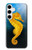 S2444 Seahorse Underwater World Hülle Schutzhülle Taschen für Samsung Galaxy S24 Plus