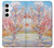 S2450 Van Gogh Peach Tree Blossom Hülle Schutzhülle Taschen für Samsung Galaxy S24 Plus