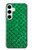 S2704 Green Fish Scale Pattern Graphic Hülle Schutzhülle Taschen für Samsung Galaxy S24 Plus