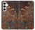S2714 Rust Steel Texture Graphic Printed Hülle Schutzhülle Taschen für Samsung Galaxy S24 Plus