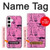 S2885 Paris Pink Hülle Schutzhülle Taschen für Samsung Galaxy S24 Plus