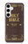 S2889 Holy Bible Cover King James Version Hülle Schutzhülle Taschen für Samsung Galaxy S24 Plus
