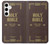 S2889 Holy Bible Cover King James Version Hülle Schutzhülle Taschen für Samsung Galaxy S24 Plus