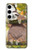 S3138 Cute Baby Sloth Paint Hülle Schutzhülle Taschen für Samsung Galaxy S24 Plus