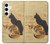 S3229 Vintage Cat Poster Hülle Schutzhülle Taschen für Samsung Galaxy S24 Plus