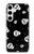 S3261 Smile Skull Halloween Pattern Hülle Schutzhülle Taschen für Samsung Galaxy S24 Plus