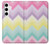 S3514 Rainbow Zigzag Hülle Schutzhülle Taschen für Samsung Galaxy S24 Plus