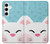 S3542 Cute Cat Cartoon Hülle Schutzhülle Taschen für Samsung Galaxy S24 Plus