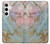 S3717 Rose Gold Blue Pastel Marble Graphic Printed Hülle Schutzhülle Taschen für Samsung Galaxy S24 Plus