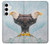 S3843 Bald Eagle On Ice Hülle Schutzhülle Taschen für Samsung Galaxy S24 Plus