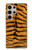 S0576 Tiger Skin Hülle Schutzhülle Taschen für Samsung Galaxy S24 Ultra