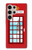 S2059 England British Telephone Box Minimalist Hülle Schutzhülle Taschen für Samsung Galaxy S24 Ultra