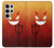 S2454 Red Cute Little Devil Cartoon Hülle Schutzhülle Taschen für Samsung Galaxy S24 Ultra
