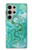 S2653 Dragon Green Turquoise Stone Graphic Hülle Schutzhülle Taschen für Samsung Galaxy S24 Ultra