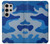 S2958 Army Blue Camo Camouflage Hülle Schutzhülle Taschen für Samsung Galaxy S24 Ultra