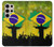 S2981 Brazil Football Soccer Hülle Schutzhülle Taschen für Samsung Galaxy S24 Ultra