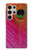 S3201 Pink Peacock Feather Hülle Schutzhülle Taschen für Samsung Galaxy S24 Ultra