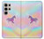 S3203 Rainbow Unicorn Hülle Schutzhülle Taschen für Samsung Galaxy S24 Ultra
