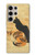S3229 Vintage Cat Poster Hülle Schutzhülle Taschen für Samsung Galaxy S24 Ultra