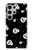 S3261 Smile Skull Halloween Pattern Hülle Schutzhülle Taschen für Samsung Galaxy S24 Ultra