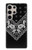 S3363 Bandana Black Pattern Hülle Schutzhülle Taschen für Samsung Galaxy S24 Ultra
