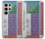 S3383 Periodic Table Hülle Schutzhülle Taschen für Samsung Galaxy S24 Ultra