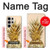 S3490 Gold Pineapple Hülle Schutzhülle Taschen für Samsung Galaxy S24 Ultra S3490 Gold Pineapple Hülle Schutzhülle Taschen für Samsung Galaxy S24 Ultra