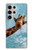 S3680 Cute Smile Giraffe Hülle Schutzhülle Taschen für Samsung Galaxy S24 Ultra