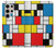 S3814 Piet Mondrian Line Art Composition Hülle Schutzhülle Taschen für Samsung Galaxy S24 Ultra