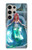 S3911 Cute Little Mermaid Aqua Spa Hülle Schutzhülle Taschen für Samsung Galaxy S24 Ultra S3911 Cute Little Mermaid Aqua Spa Hülle Schutzhülle Taschen für Samsung Galaxy S24 Ultra