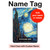 S0582 Van Gogh Starry Nights Hülle Schutzhülle Taschen für iPad 10.2 (2021,2020,2019), iPad 9 8 7