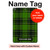 S2373 Tartan Green Pattern Hülle Schutzhülle Taschen für iPad 10.2 (2021,2020,2019), iPad 9 8 7