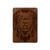 S2529 Leo Zodiac Tattoo Brown Graphic Print Hülle Schutzhülle Taschen für iPad 10.2 (2021,2020,2019), iPad 9 8 7