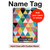 S3049 Triangles Vibrant Colors Hülle Schutzhülle Taschen für iPad 10.2 (2021,2020,2019), iPad 9 8 7